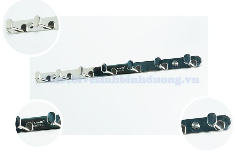 Móc treo áo inox Canary MA-14